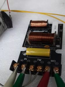 1 pc branded OEM 2-way Car Audio Passive Crossover Network TC-206 (NO PVC shell)