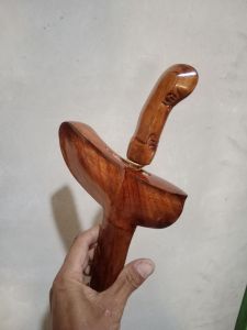 Warangka Gayaman Jogja Berlubang dengan Mendak/Cincin