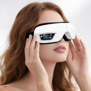 6D Smart Portable Vibration Eye Massager Airbag Compress Eye Care Tool Bluetooth Music Eye Massage Relax Fatigue Sleepping Mask