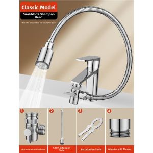 MONLEYTA | Extendable Water Faucet Arm with Rotatable Nozzle