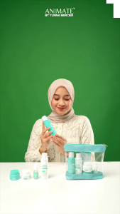 Animate Intense Acne Solution Series 5 in 1 | Perawatan Jerawat | Facial Wash | Toner | Serum | Day Cream | Night Cream | Pembersih Pelembap Wajah