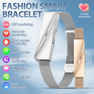 Couple Smart Bracelet Fitness Tracker Heart Rate Monitor Sleep Tracker Step Counter Calories Pedometer Health Smart Watch Women