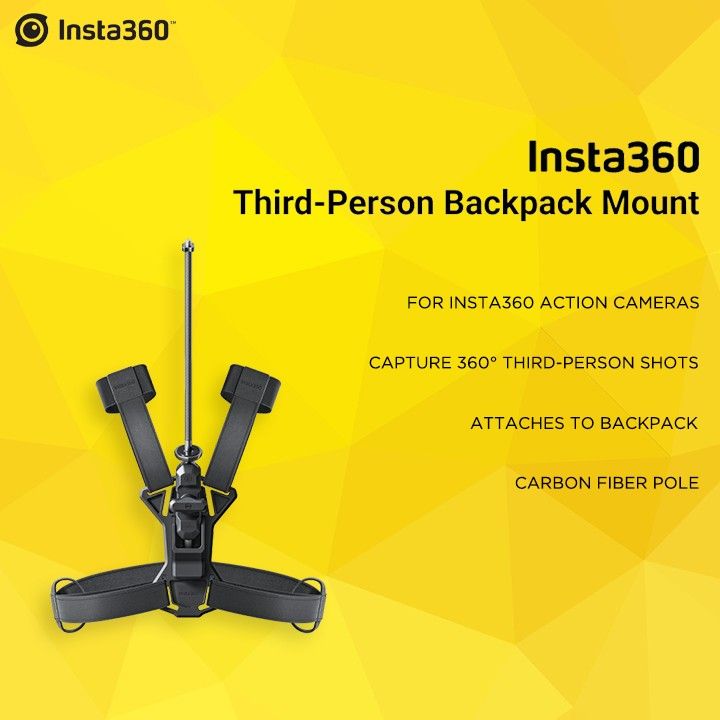 INSTA 360 THIRD-PERSON BACKPACK MOUNT BUNDLE | Lazada Indonesia