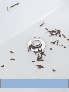 Stainless Steel Bathroom Sink Plug Stopper Anti-odor Basin Bouncing Core Pop Up Bathroom Sink Plug Sink Drain Strainer Shower Strainer Drain Hair Catcher Floor Drain Filter Drainer Filter Used to Prevent Clogging of Kitchen Sinks