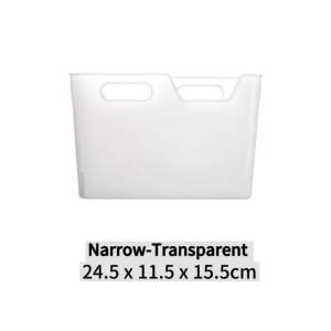 Multipurpose Storage Basket Refrigerator Vegetable Storage Box Desktop Snack Organizer Plastic Cabinet Organization Bathroom Soft Storage Basket
