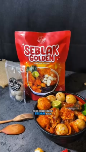 SEBLAK GOLDEN Kemasan JUMBO 250gram free cilok Jajanan Pedas Kuah Khas Tasikmalaya HALAL FOOD