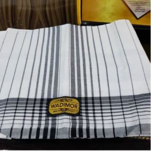 Sarung Tenun WADIMOR Hitam Polos   Sarung Dewasa  WADIMOR