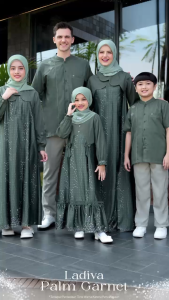 SARIMBIT ETHICA LADIVA PALM GARNET TERBARU 2026 GAMIS & KOKO KELUARGA LEBARAN KEKINIAN TERMURAHH