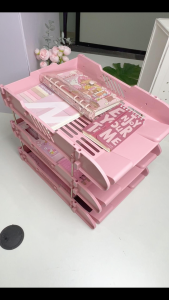 File Document Tray A4 Paper Organizer Desktop Organizer Paper Tray File Holder File Rack Home Office Supplies