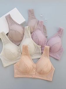 DTHN | Summer Front Closure Soft Cup Bra for Elderly