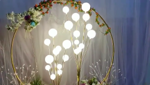 Wedding Fairy Lights 11Heads Stage Stand Light Lead Light LED Party Lamp Decorative Events Props Floor Light