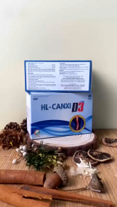 HL-Canxi D3 100 Viên Nang Mềm Đa Năng | Bổ Sung Canxi Vitamin D3 Hộp 100 Viên GMP Tiện Lợi