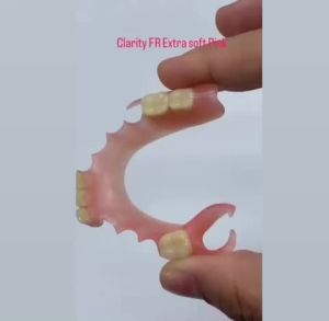 Clarity FR Extra Soft Flexible Partial Denture Resin 500g