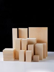 Handcrafted Birch Wood Carving Material DIY Beginner Wood Sculpture Original Solid Wood Block Board Softwood Cube for Home Decor