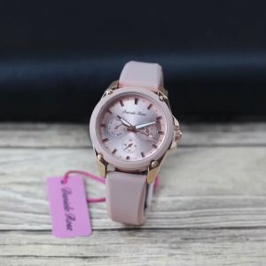 JAm tangan Wanita Daniele rose 8071 tali rubber /silicon chronograp off analog