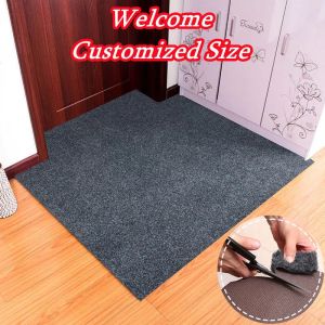 Custom Size Non Slip Door Mat Kitchen Carpet Entrance DoorMat Absorbs Bath Floor Mats Front Door Mats Indoor Home Decor Rug