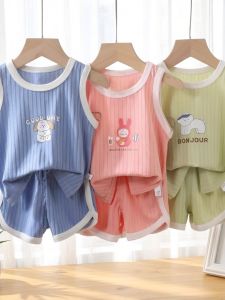 Breathable Thin Summer Set for Children 2 Pieces