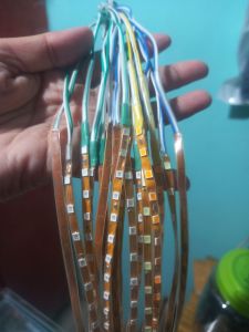 Lampu led strip alis cumi pleksibel 45 cm 36 led 12 volt variasi motor mobil mode diam bahan plexible tahan air waterproof lampu led cacing lampu led plat nomor lampu led kolong