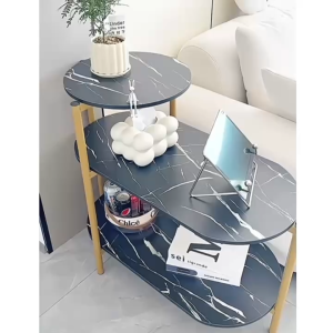 โต๊ะข้างโซฟา โต๊ะวางของหลายชั้น รวบรวมความประณีตและความเป็นประโยชน์อยู่ในตัวเดียว ดีไซน์ลงตัว สไตล์ลักซ์ชัวรี่ เพิ่มความสวยงามให้กับมุมในบ้าน ห้องนอน ห้องนั่งเล่น