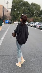 Fashionable Sun Protection Cotton Womens Shirt