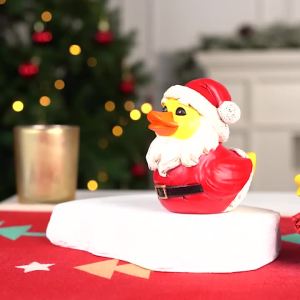 1PC Giáng Sinh Nhựa Hình Con Vịt Để Bàn Trang Trí Phong Cách Hiện Đại Trang Trí Hình Tượng Cho Ngày Lễ Trang Trí Nhà Cửa
