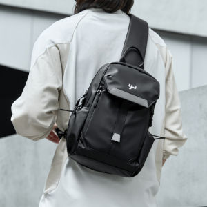 MOYYI Water Resistant Mini Crossbody Bag  Fashion Sling bag 11 inch Ipad Men Chest bag Anti-thief Shoulder Bag