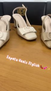 NEW !! Sepatu High Heels Import Wanita LC Shoes WA337-11 Import Sepatu Kerja Wanita Sepatu Heels Kekinian Kulit (+Box) Import
