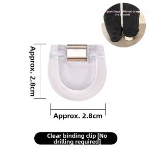 Invisible Leg Adjuster Clip Pant Shortening Fixator