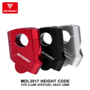 Raiser Motowolf Peninggi Stang Raiser Mundur CNC Almunium Alloy Ori