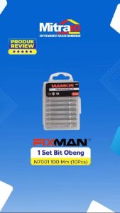 Fixman N7001 10Pcs Bits Set 100Mm