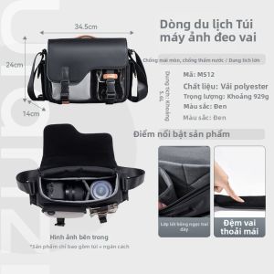 Ulanzi | Túi Đeo Chéo Chống Nước Cho Máy Ảnh