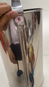 Ống trụng phởtrụng rau inox 304 Size Số 6 (20x35cm)