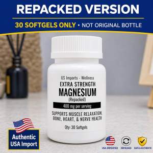 Nature Made Magnesium Oxide 400 mg Softgels (Repacked)
