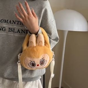 FUFU SHOP กระเป๋าสะพายข้าง น้องลาบู รุ่นลิมิเต็ด กระเป๋าผู้หญิงคล้องแขนได้ มีหลายสี พร้อมส่งจากไทย