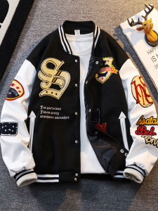 LIIEN NOOS | Casual Loose Fleece Baseball Jacket