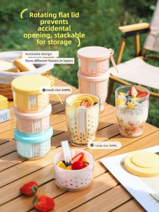 SHELI | Portable Fruit/Salad Cup With Fork