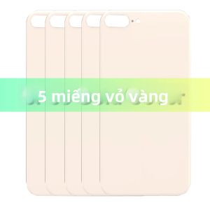Bộ 5 iPhone 8 Plus Pin Cửa Sau Kính Thay Thế Một Phần Điện Thoại Di Động Mặt Sau Kính Vỏ Cho Thiết Bị Sửa Chữa