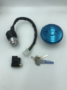 Original Motorcycle Ignition Lock Set for Suzuki Prince GN125-2 Compatible with Hualai HJ125-8 Bike Security Accessories