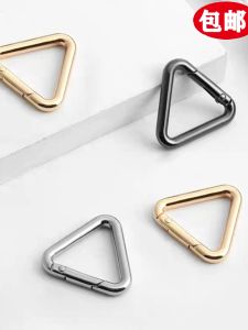 Móc Xích Kim Loại Có Thể Mở Rộng Móc Khóa Bằng Kim Loại Móc Xích Có Thể Mở Rộng Phụ Kiện Túi Xách DIY Móc Tròn Ba Giác