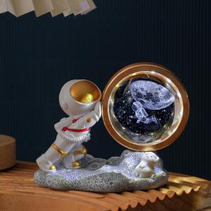 CHIZHIDU | Astronaut Figurine Night Light Ornament