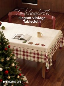 HOUGOUXIANG | Waterproof Oil-Resistant Festive Tablecloth for Photography Background