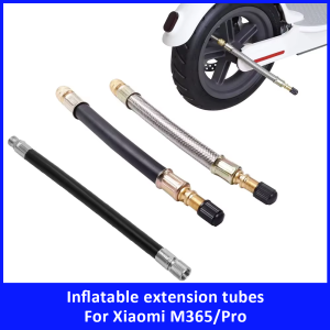 Universal Electric Scooter Wheel Tube Tire Valve Extension for Xiaomi M365 Pro 1s Pro2 E-scooter Inflation Extension Tube Parts