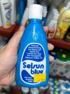 Selsun Shampo 100 Ml Blue Yellow Gold Shampoo Anti Ketombe Parah