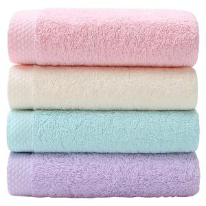 Soft Absorbent Home Use Cotton Towel 4 Pieces