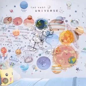 Cartoon Animal Car Wall Stickers ChildrenS Room Decoration Removable Self-Adhesive Wallpaper