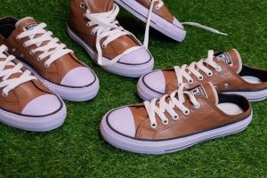 Sepatu Flat selop Bustong Wanita Terbaru 2024 Sneakers Kulit Import Murah Cewek Cowok Kekinian Keren