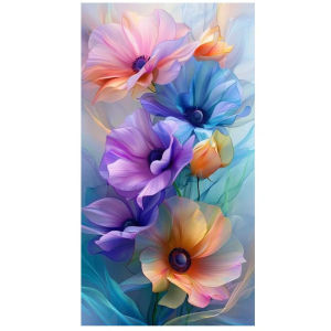 BILIBILI | 2026 Diamond Painting Art DIY Beautiful Big Flower Diamond Mosaic Kit 5D Square Round Rhinestone Cross Stitch Home Decor Gift