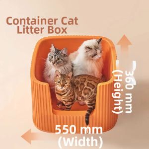 JKULNING | Oversized Splash-Proof Litter Box