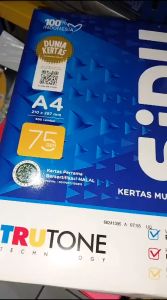 Kertas HVS Sidu A4 75 GSM - RIM