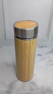 TERMOS BAMBU STAINLESS STELL SUS 304 KAPASITAS 450ML - GO CENTRAL
